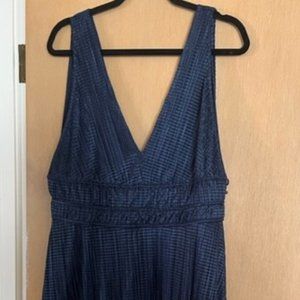 ML Monique Llhuillier Sleeveless Midi Dress - Night Sky (16) - Brand NWT!